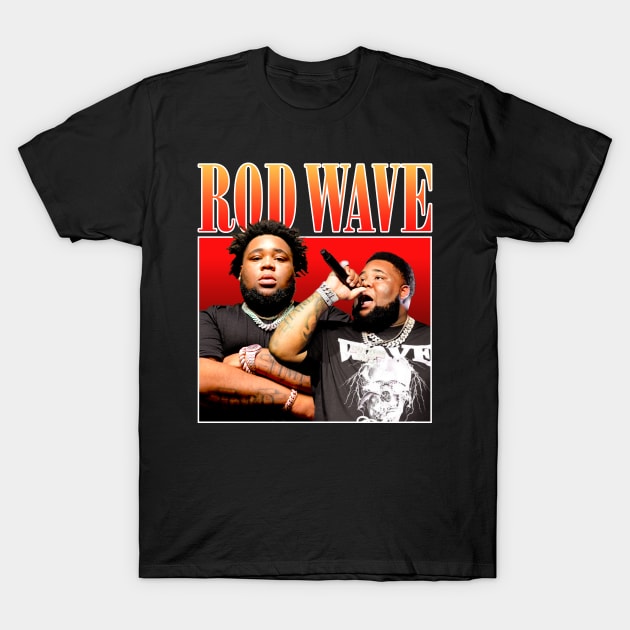 ROD WAVE VINTAGE T-Shirt by bmbg trian